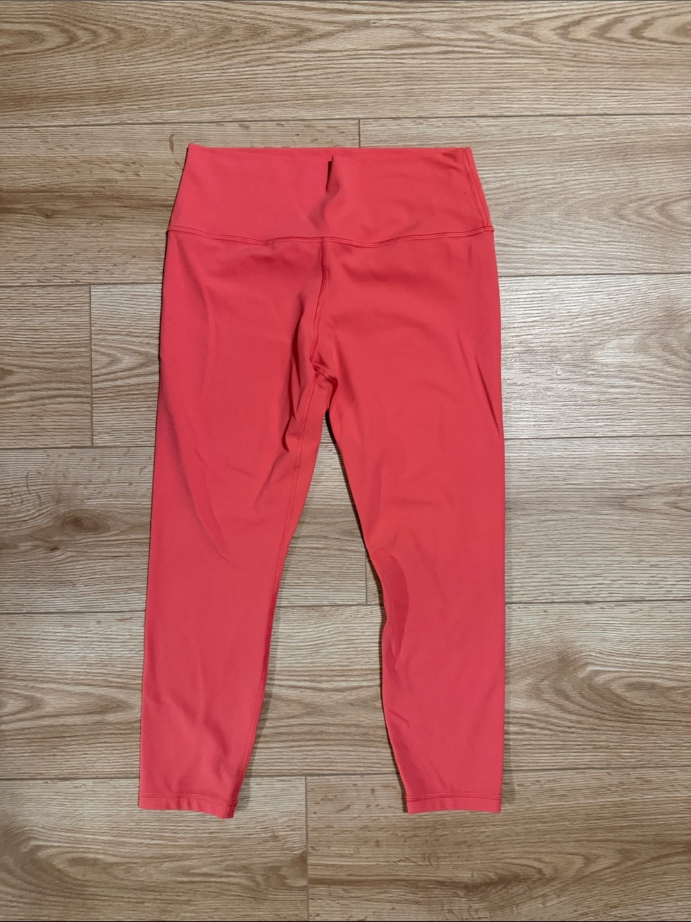 Athleta Women’s Coral Pink Performance Leggings Transcend 7/8 Tight legging